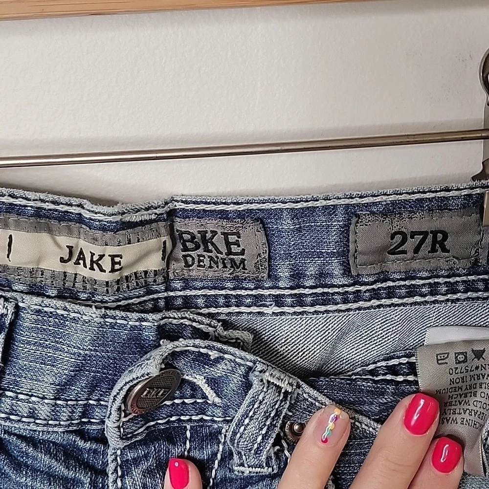 BKE JAKE SIZE 27 REGULAR Buckle Denim Jeans - Picture 2 of 7